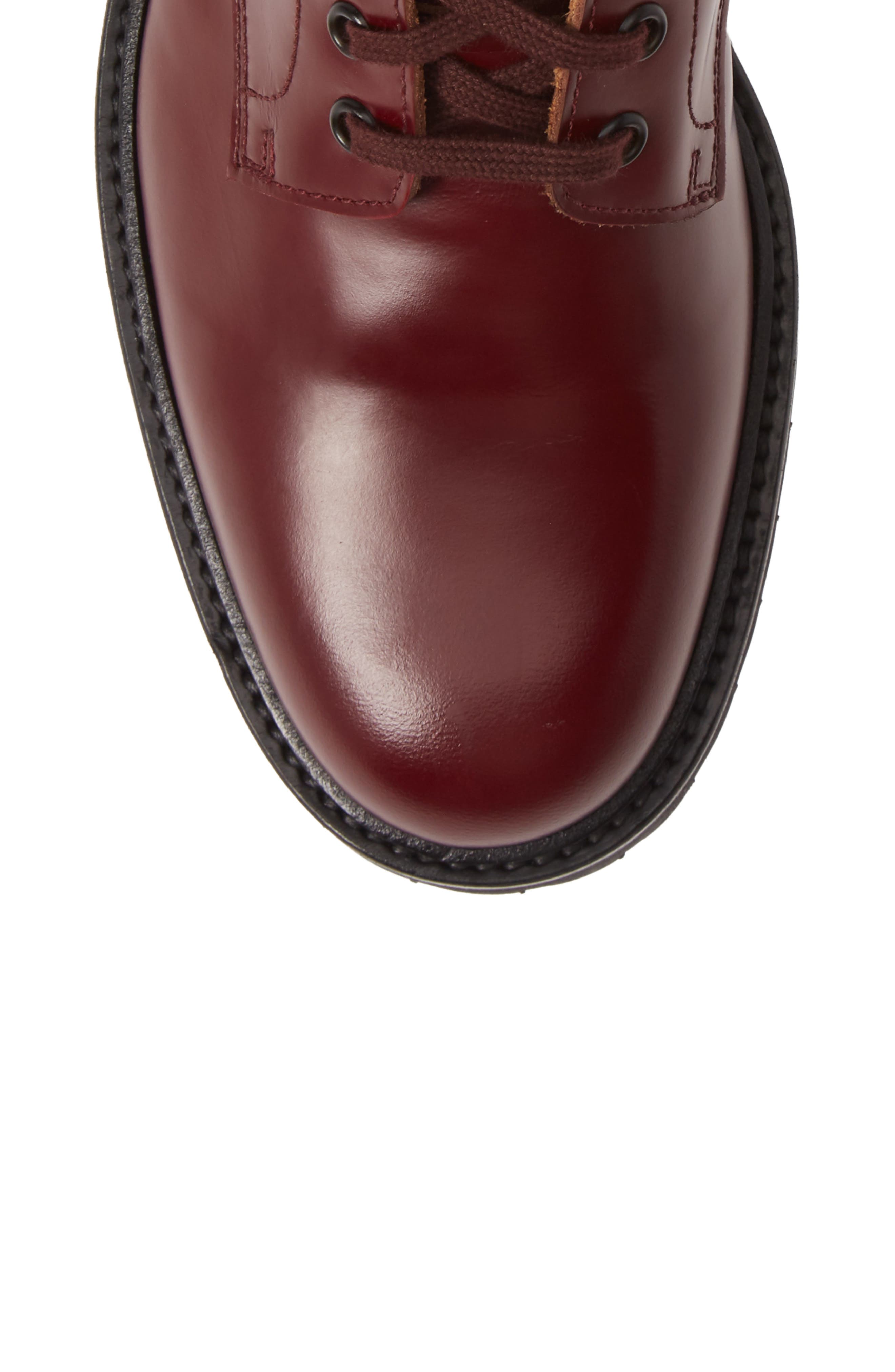 Standard Combat Boot, Alternate, color, RED