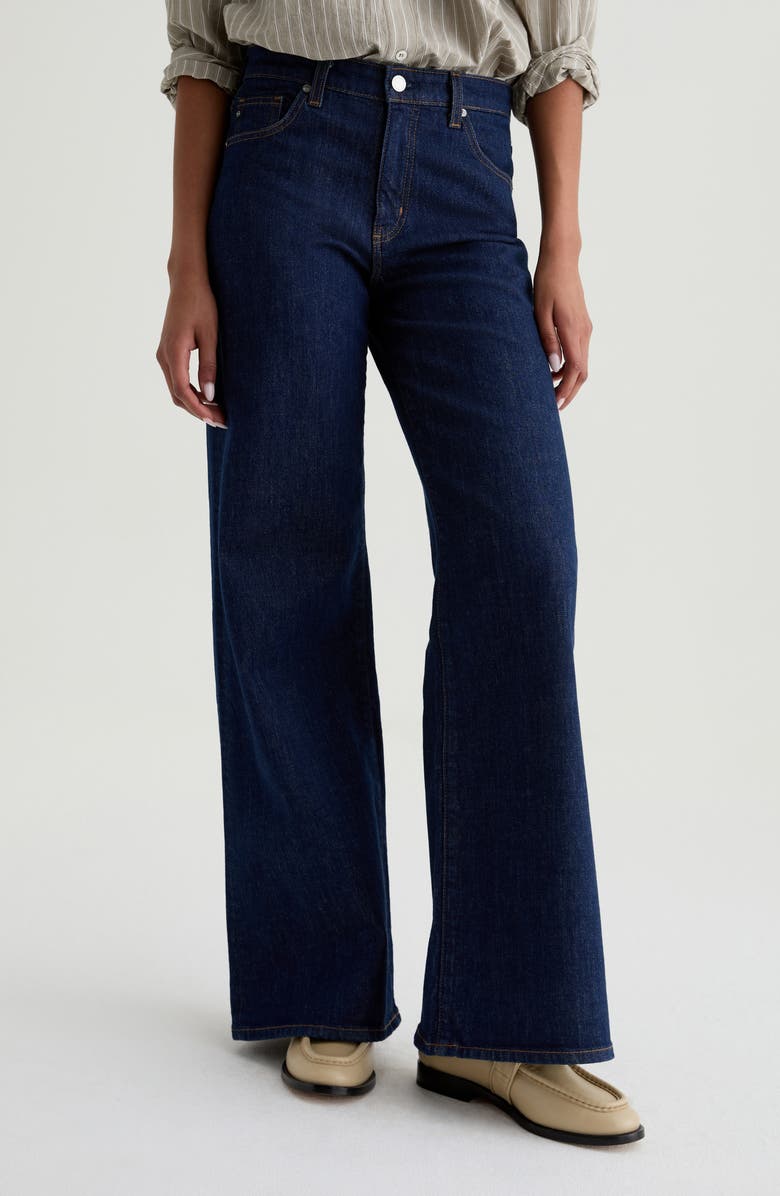 AG Saige Mid Rise Wide Leg Jeans, Main, color, Symmetry