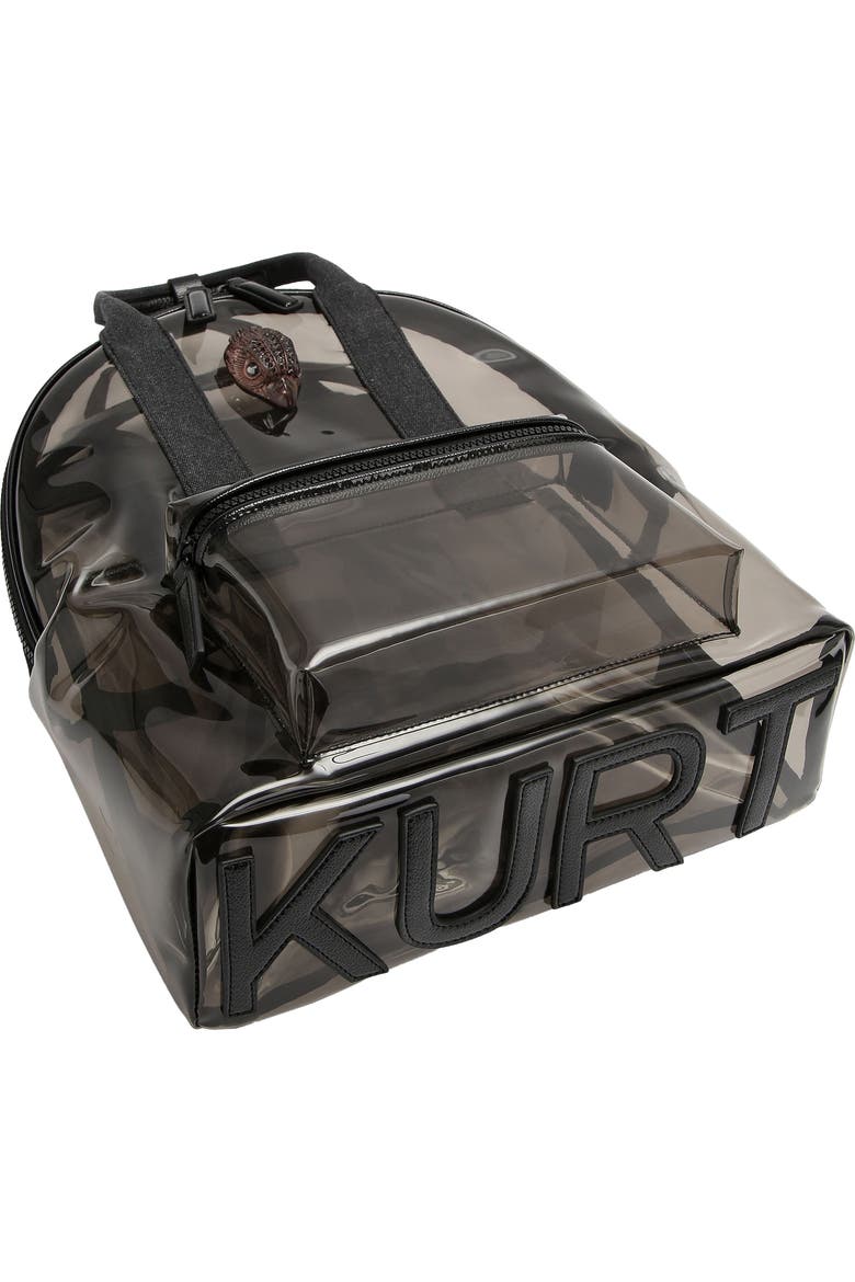 clear backpack with leather trim Jon Hart Design Rose Webbing 0.59 kg / 1.30 lbs mommore Clear Backpack Heavy Duty