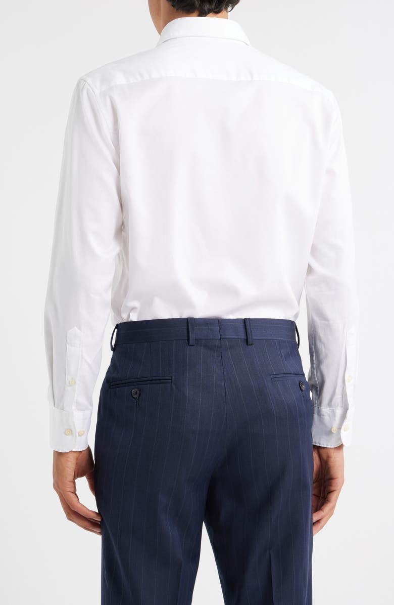 1863 by Eterna Soft Luxury Slim Fit Dress Shirt, Alternate, color, White