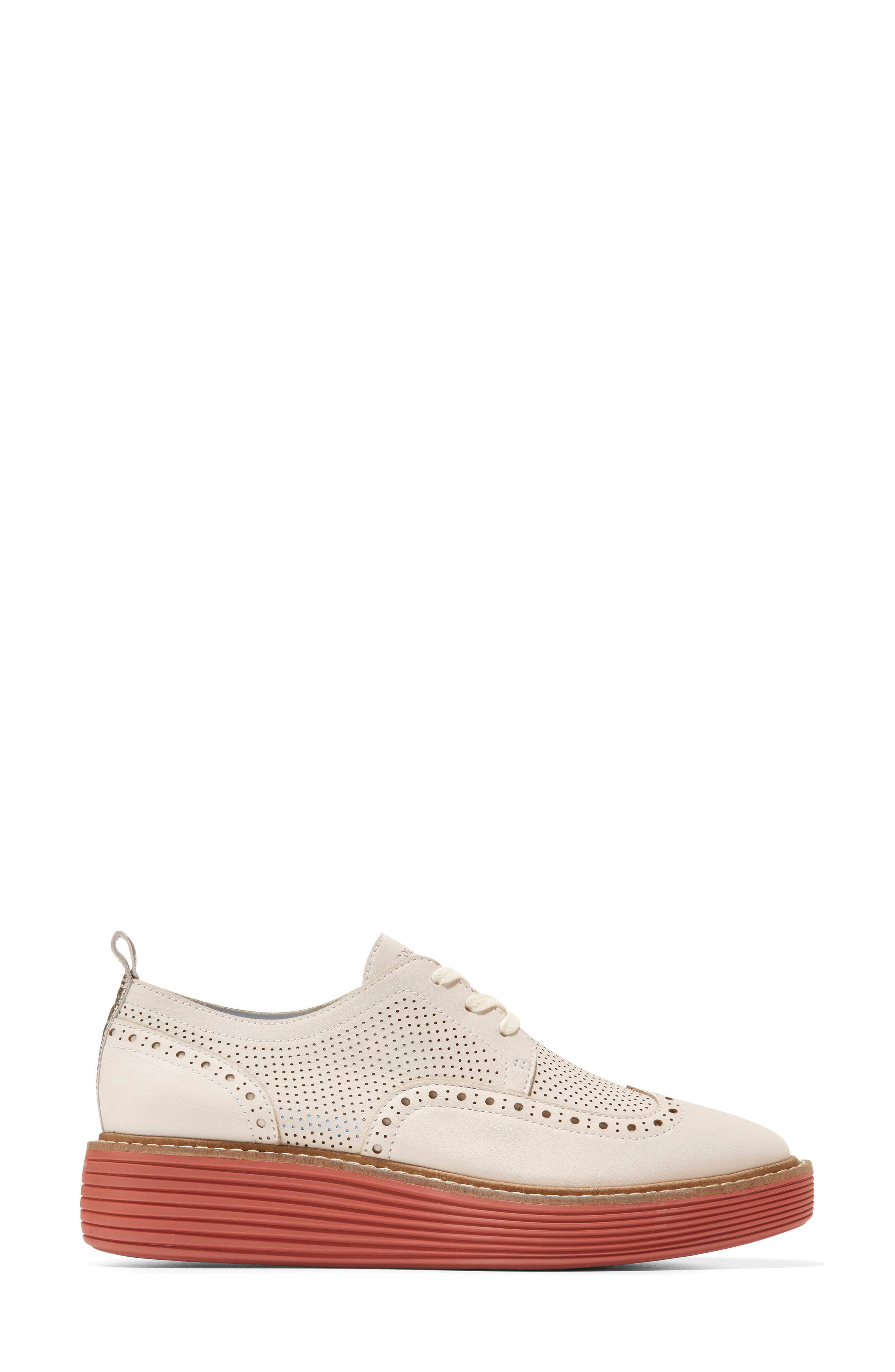 ØriginalGrand Platform Wingtip Derby, Alternate, color, EGRET NUB/