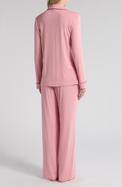 Nordstrom Moonlight Eco Knit Pajamas In Pink
