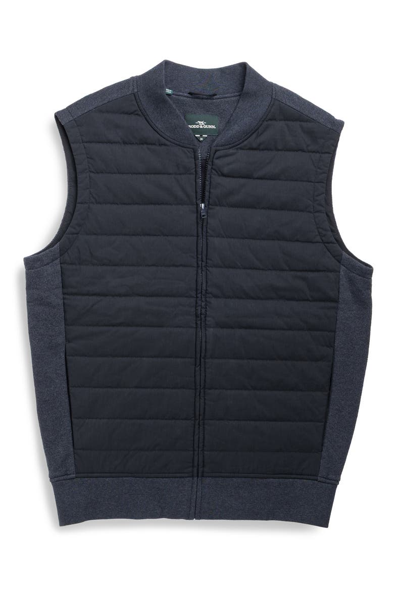 Woodside Quilted Vest, Alternate, color, NAVY