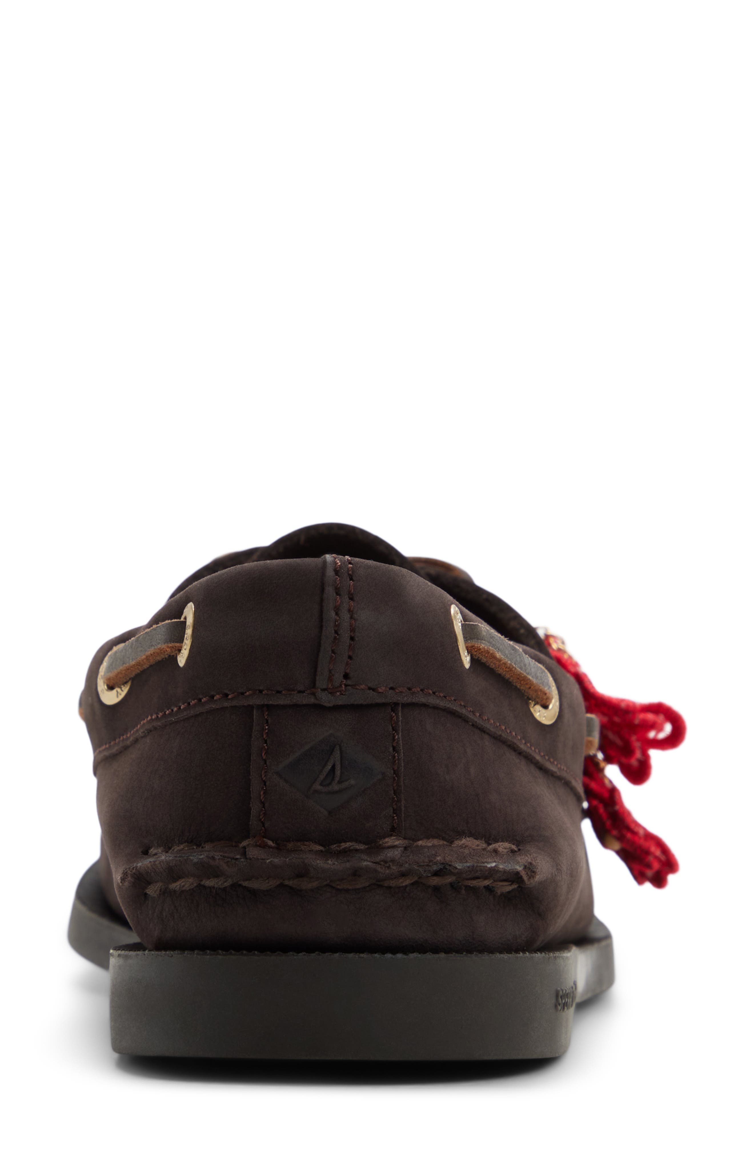 Sperry Authentic Original 2-Eye Boat Shoe, Alternate, color, Dark Brown