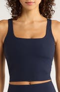 MPG Crop Rib Tank Top