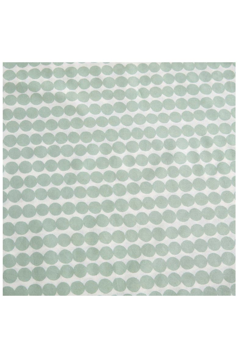 Pikku Rasymatto Cotton Percale Sheet Set, Alternate, color, LIGHT GREEN