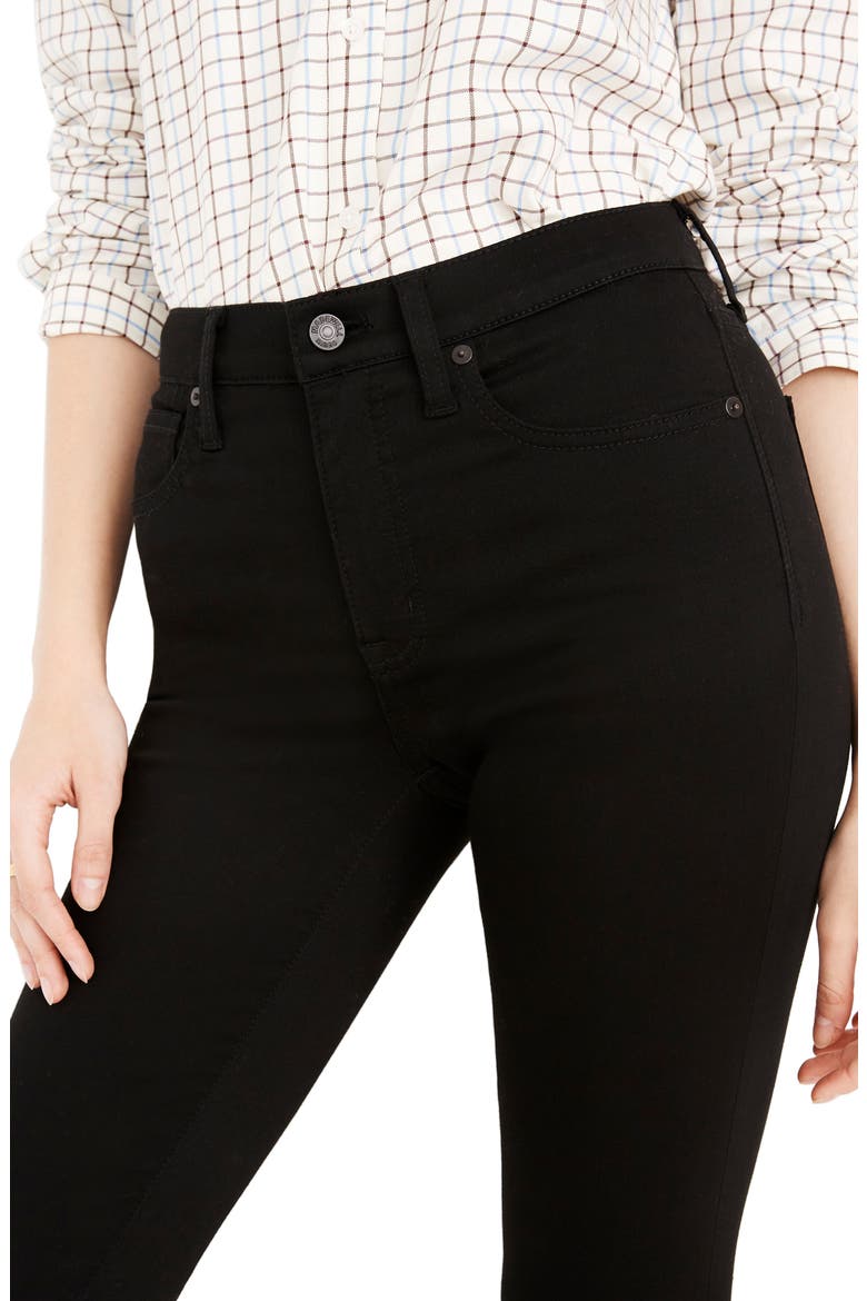 9-Inch Raw Hem Ankle Skinny Jeans, Alternate, color, CARBONDALE WASH