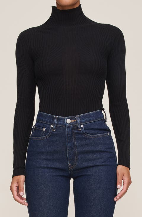 Cotton & Cashmere Turtleneck Sweater