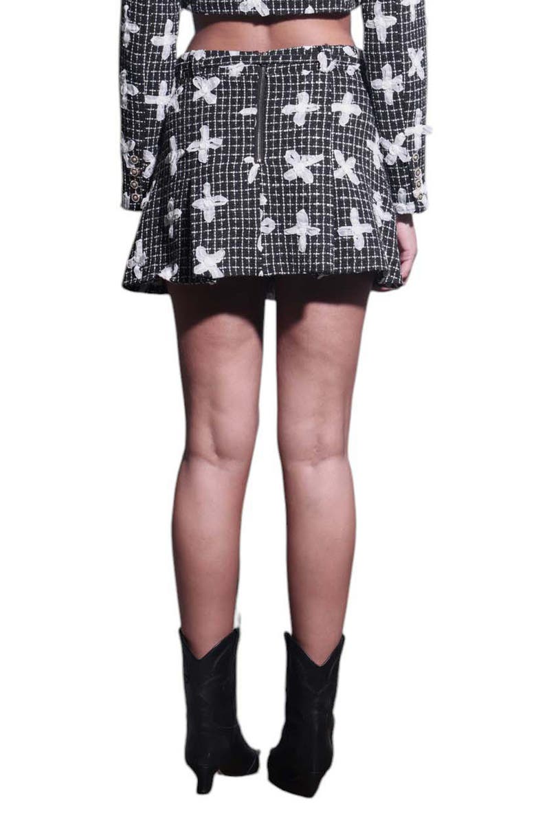 Walter Baker Daniella Tweed Miniskirt, Alternate, color, Fleur Tweed