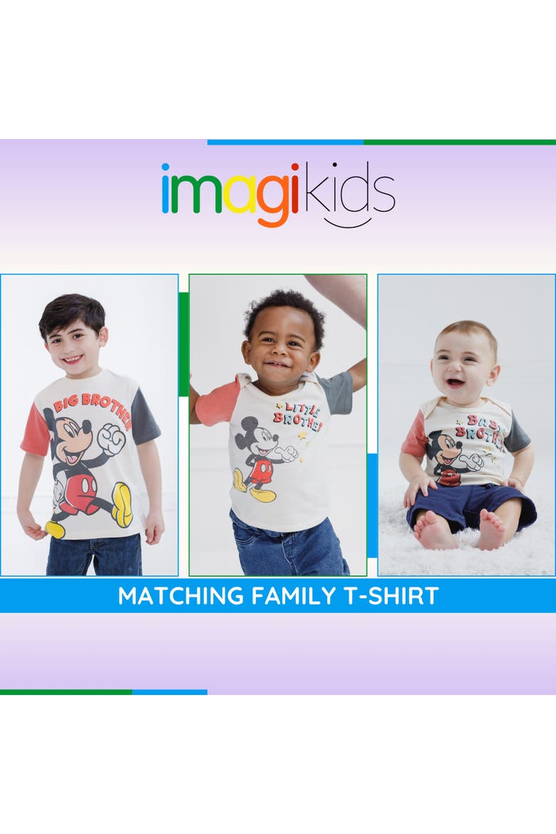 Mickey Mouse Short Sleeve T-Shirt, Alternate, color, Ivory Mickey Mouse