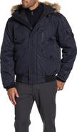 Noize Faux Fur Hooded Bomber Jacket