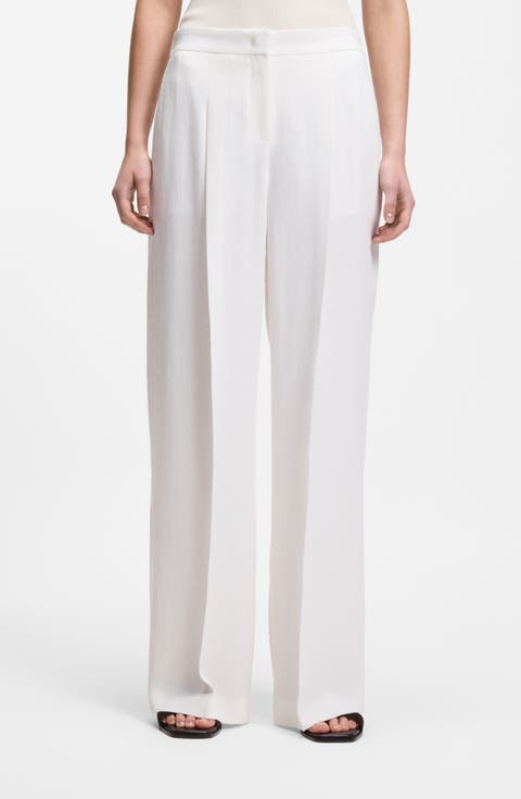 Tiana Pleated Wide Leg Pants