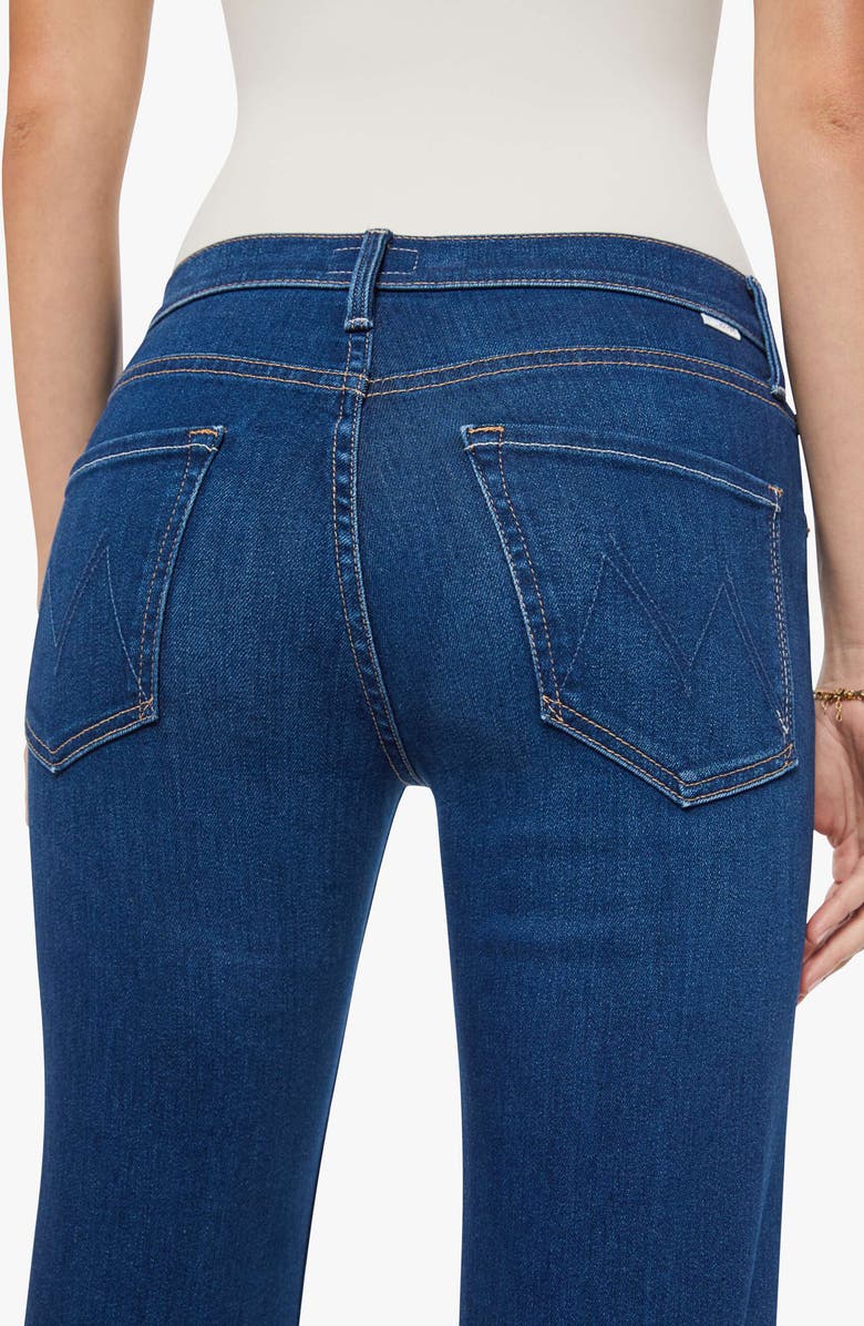 MOTHER The Mid Rise Rambler Zip Flood Jeans, Alternate, color, Pinkies Up