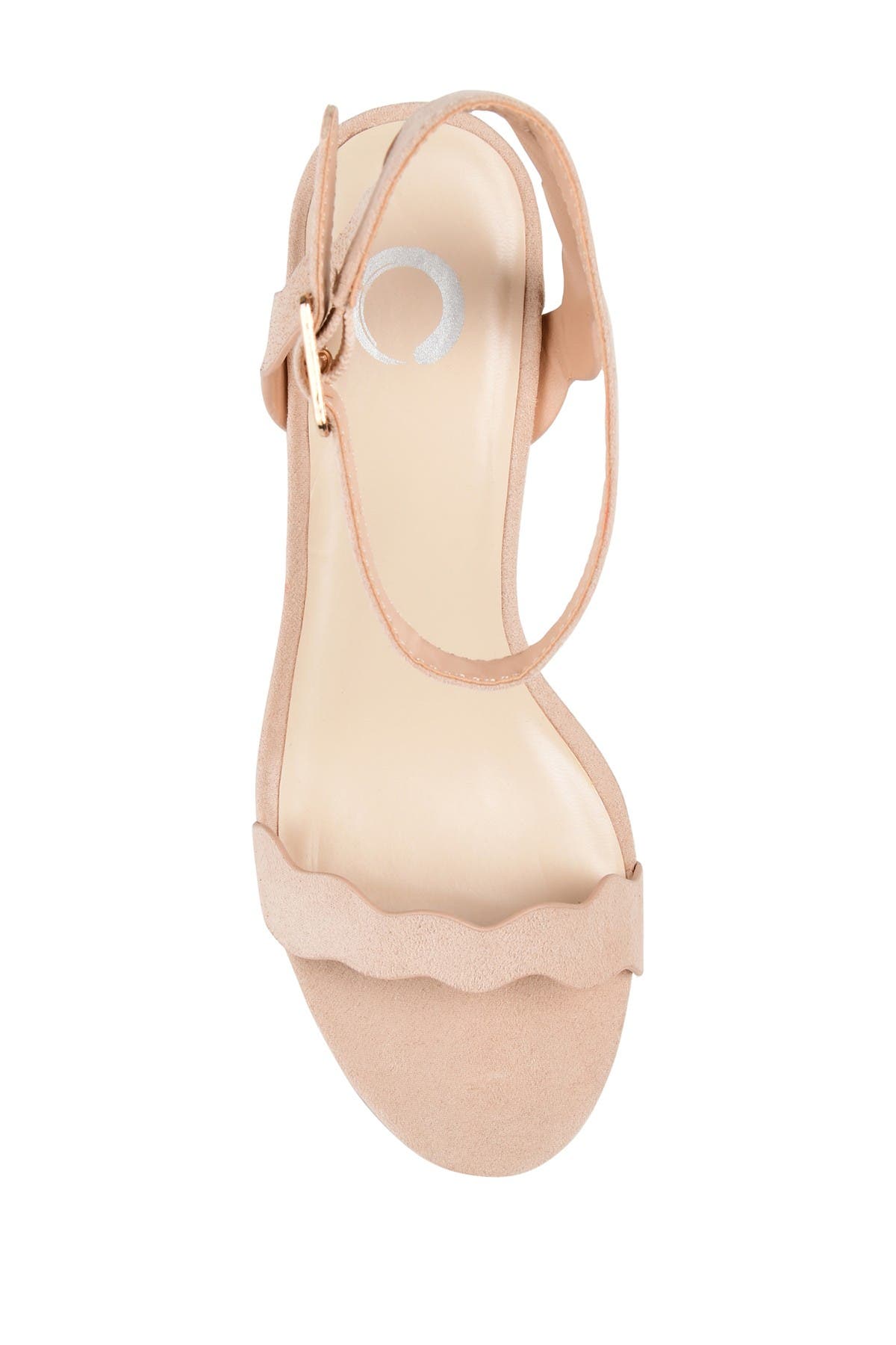 JOURNEE Loucia Wedge Sandal, Alternate, color, BEIGE