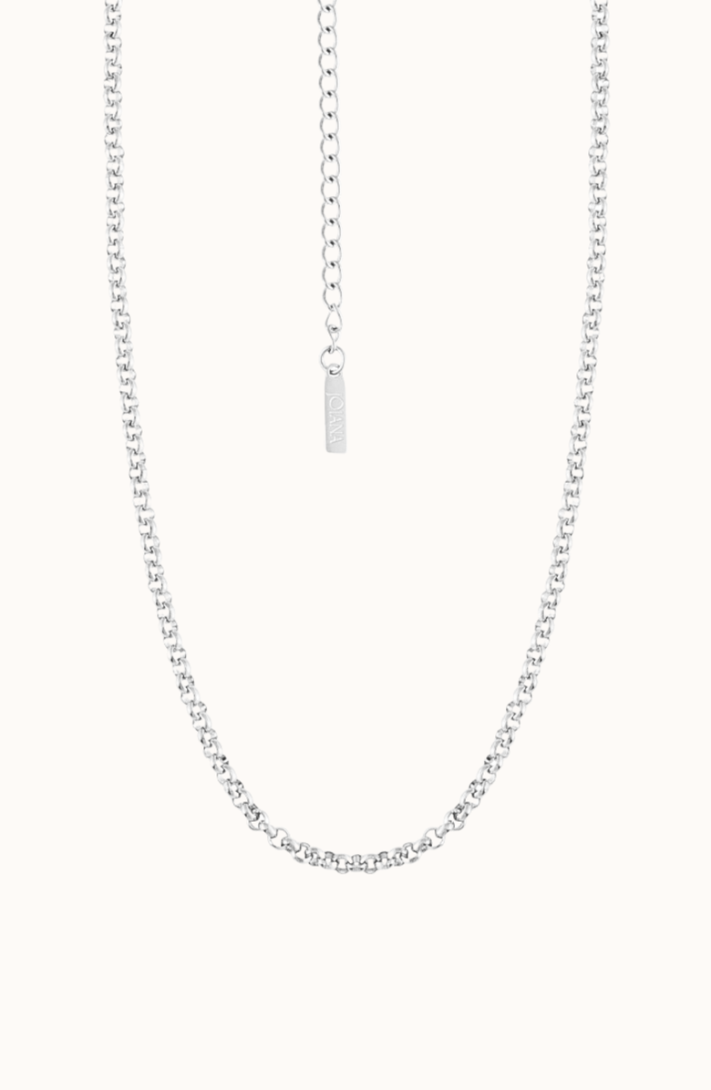 Joiana Jewelry The Everyday Belcher Chain, Main, color, Silver