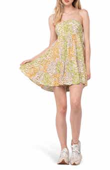 Floral Tube Minidress