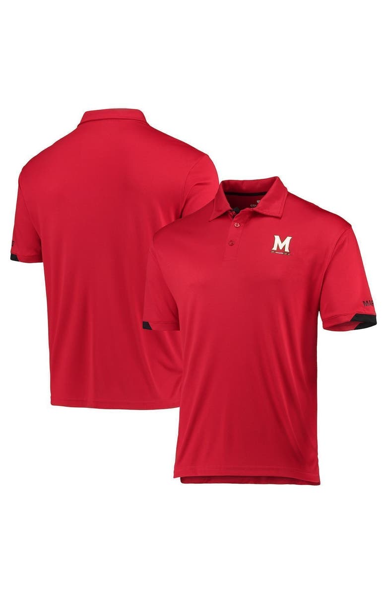 COLOSSEUM Men's Colosseum Black Maryland Terrapins Santry Polo, Main, color, 