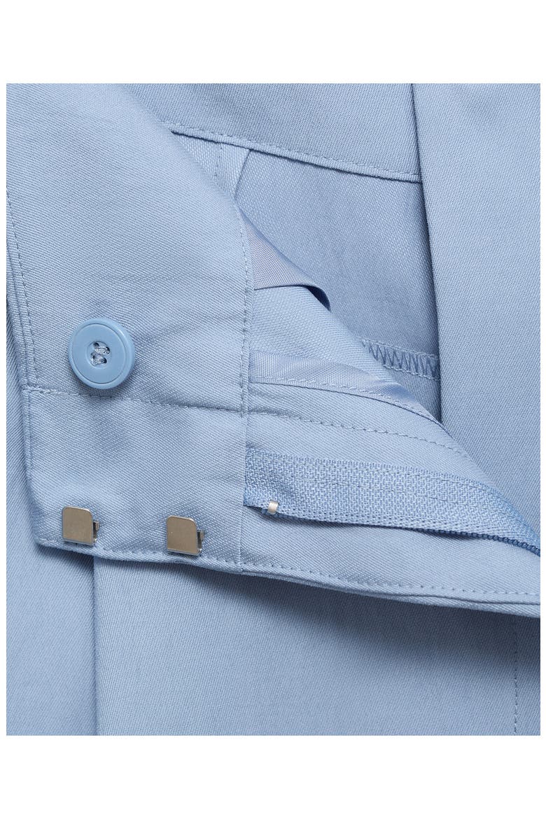 Paperbag Waist Pants, Alternate, color, SKY BLUE