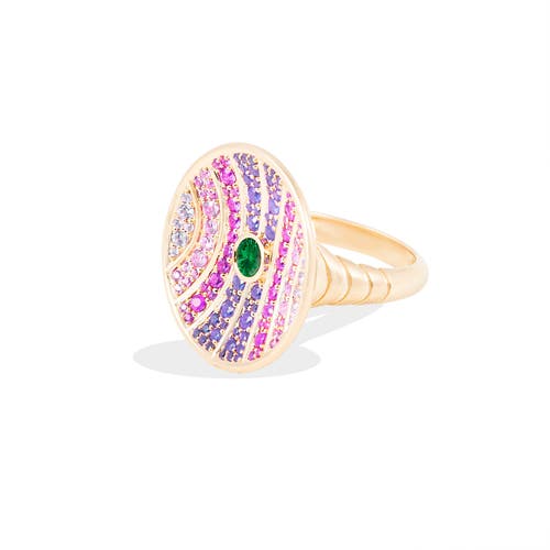 Campbell + Charlotte Revel Large Dimensional Ring In Multi