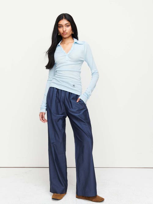 Romy Louise Knit Top In Blue