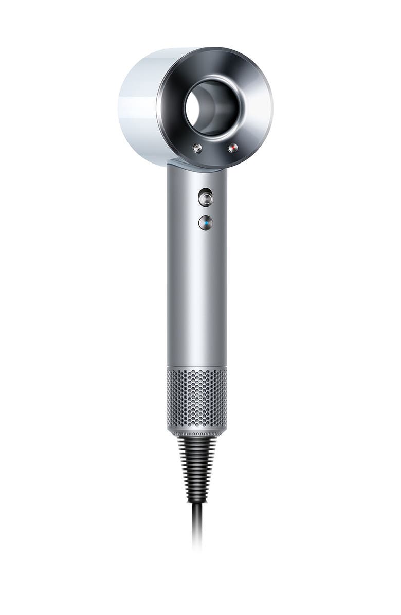 Dyson Supersonic<sup>™</sup> Hair Dryer White/Silver - Refurbished, Main, color,