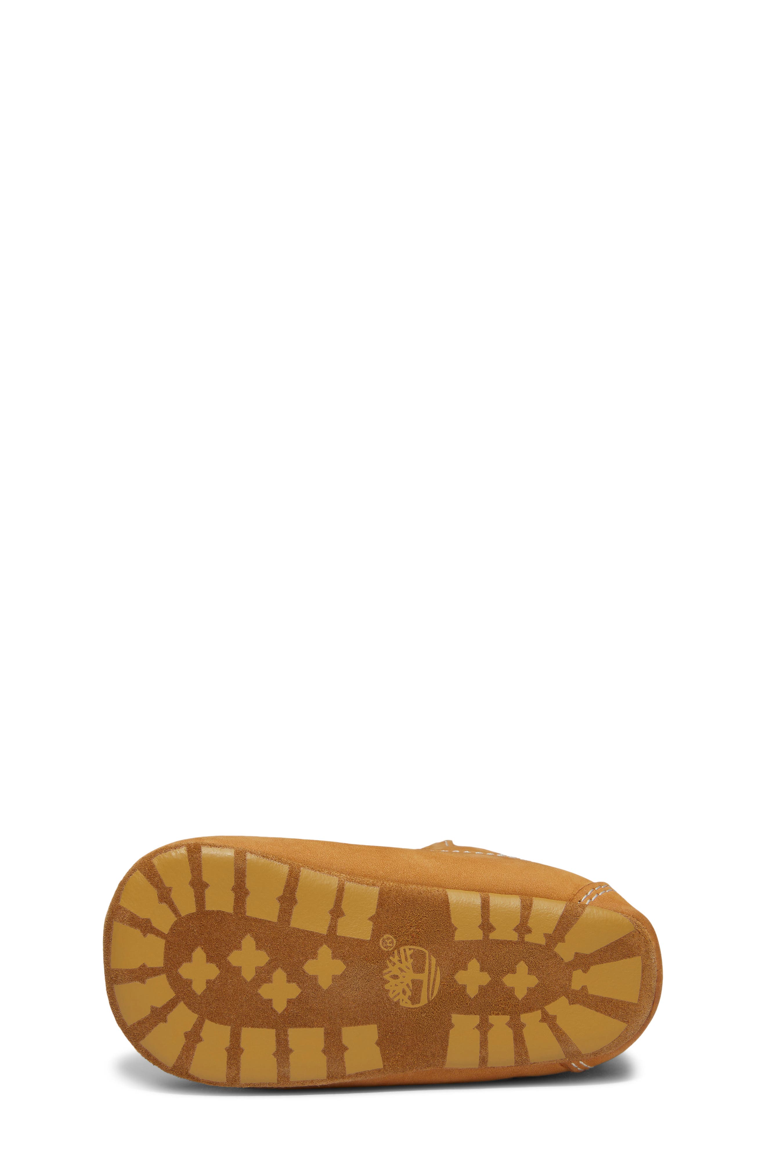 Crib Bootie, Alternate, color, WHEAT NUBUCK