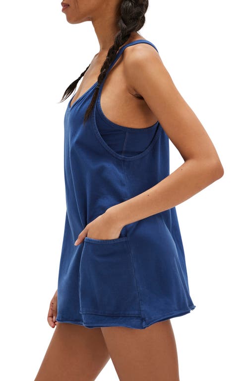 Free People Fp Movement Hot Shot Mini Sport Dress In Blue