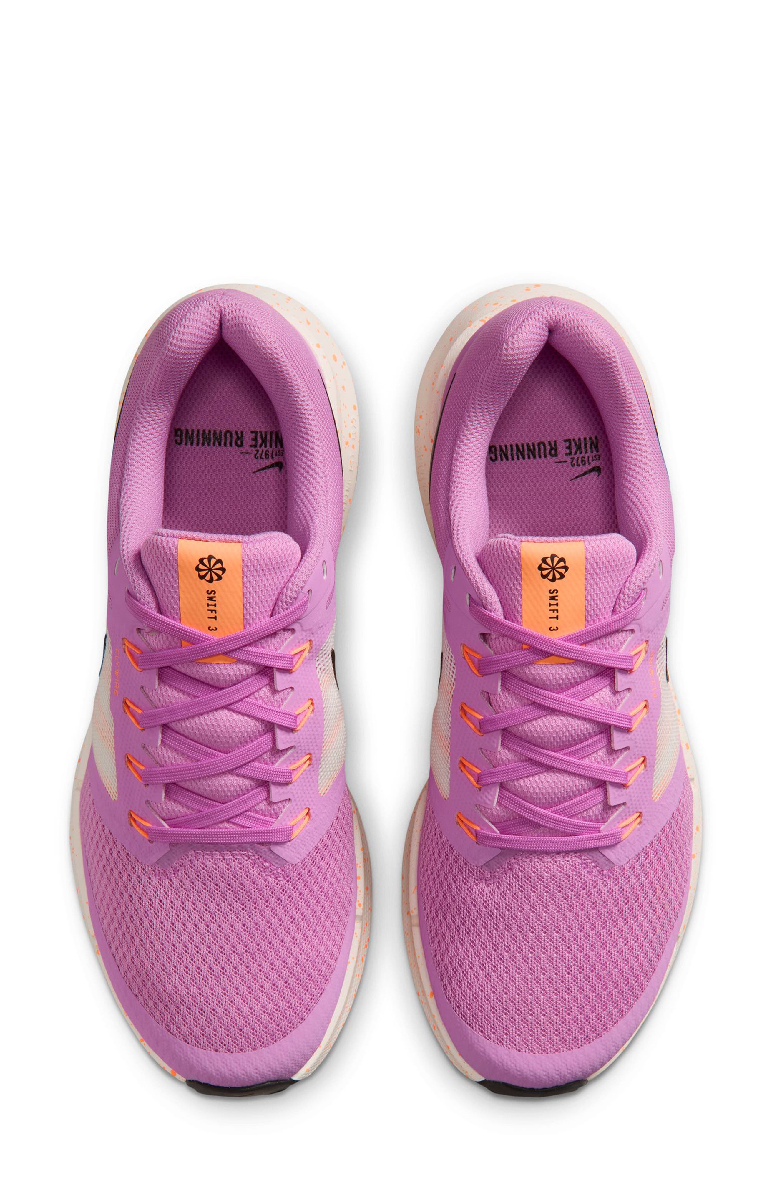 Run Swift 3 Running Shoe, Alternate, color, MAGENTA/ BLACK/ CHALK/ ORANGE
