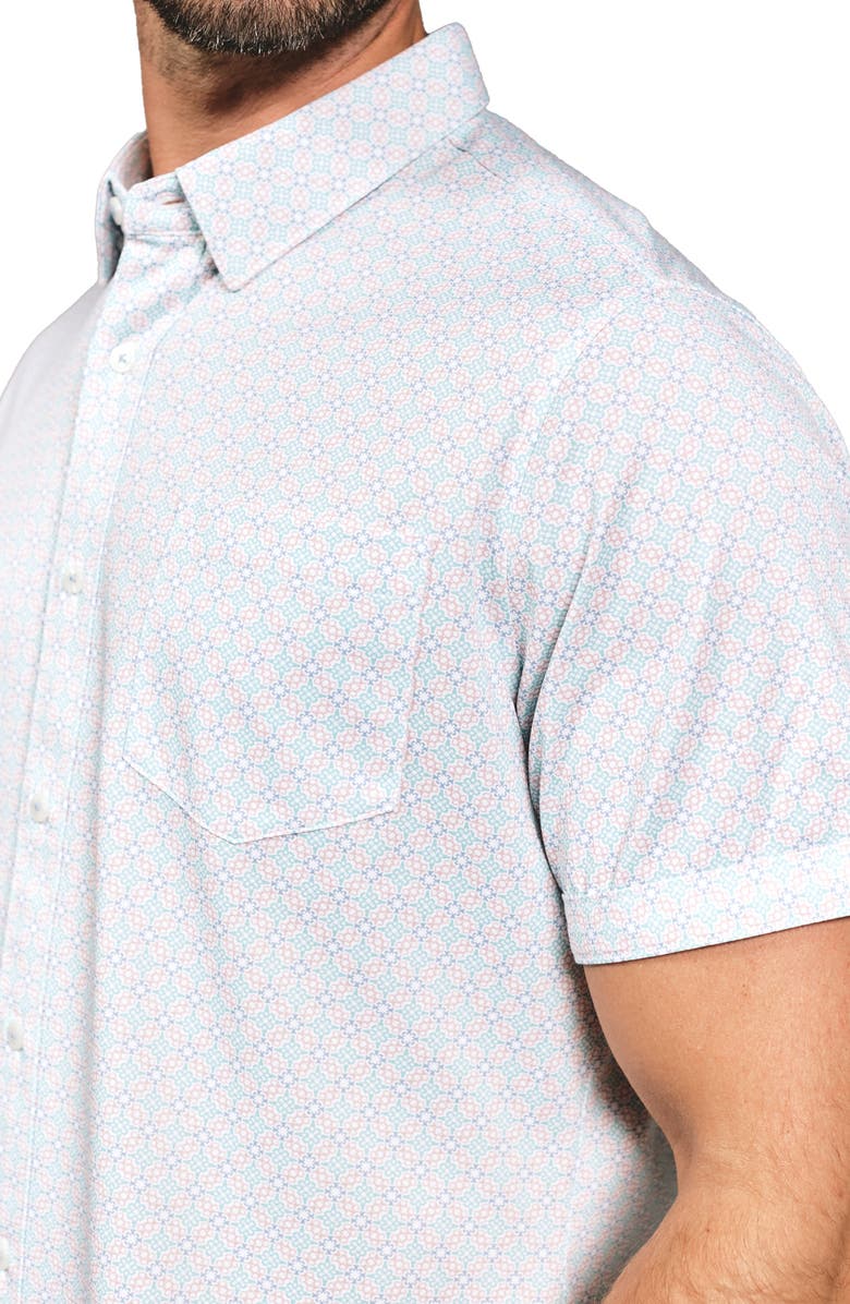 7 Diamonds Landen Short Sleeve Button-Up Shirt, Alternate, color, 