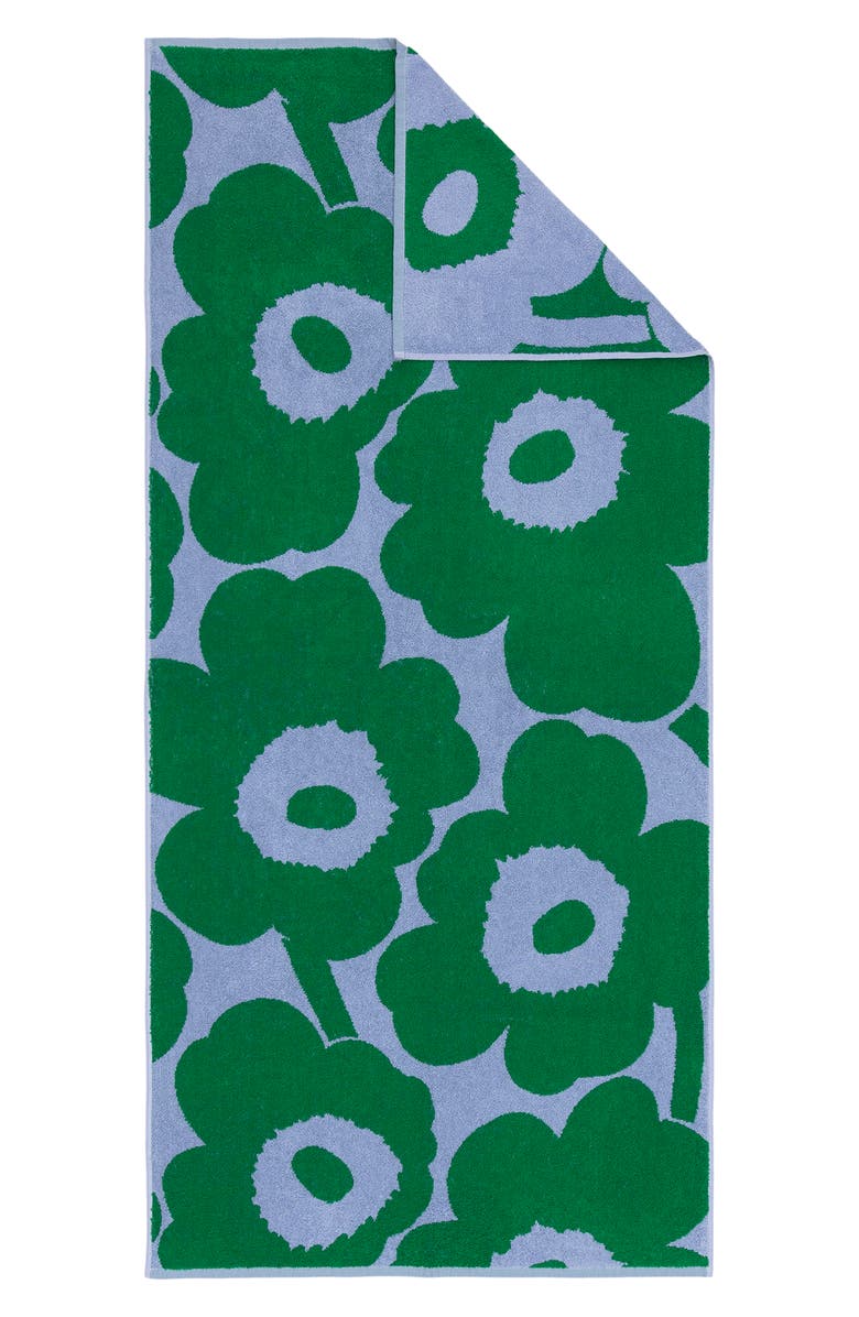 Marimekko Unikko Bath Towel, Main, color, Light Blue
