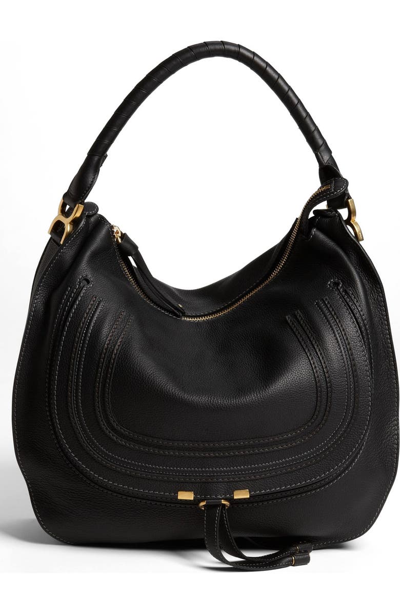 Chloé 'Marcie - Large' Leather Hobo, Main, color,