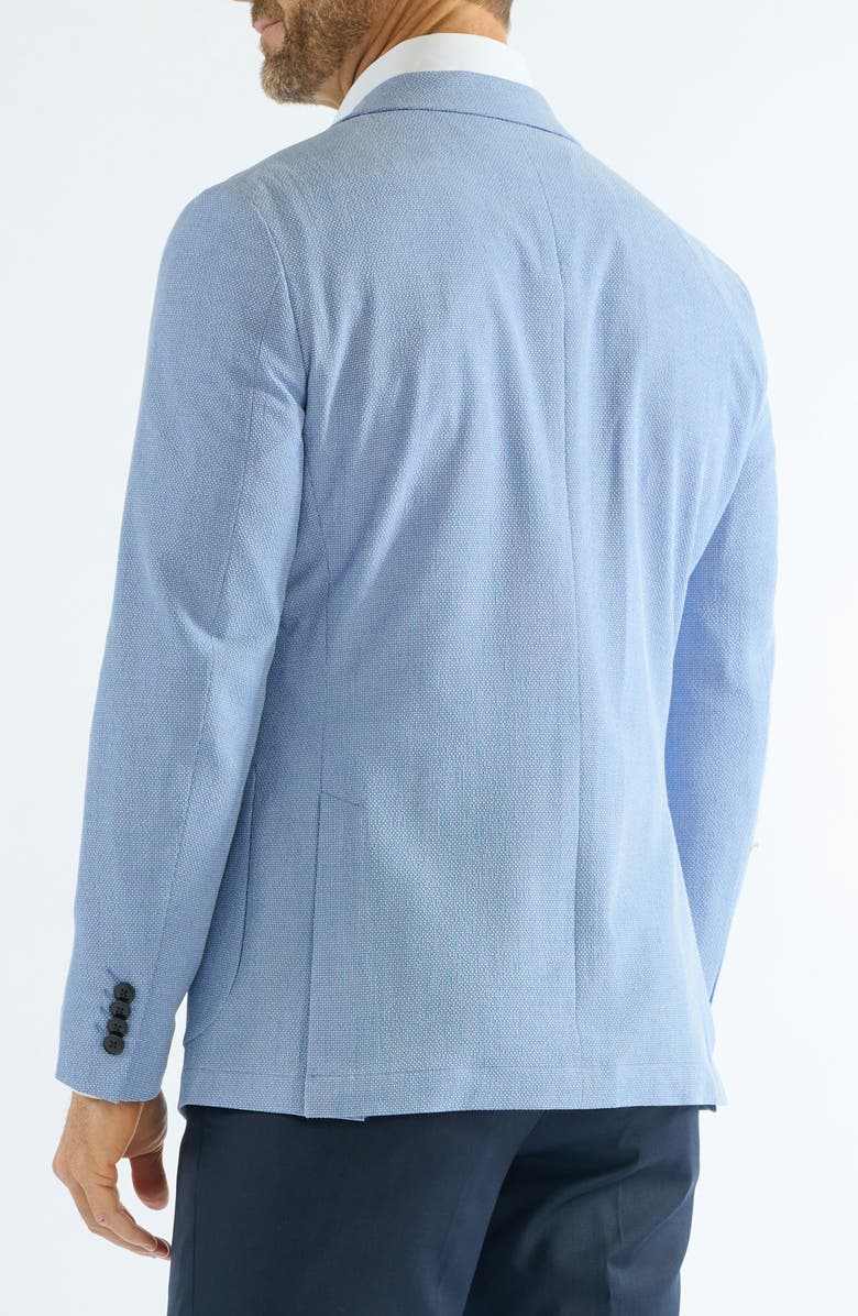 SAVILE ROW CO Check Seersucker Sport Coat, Alternate, color, Blue