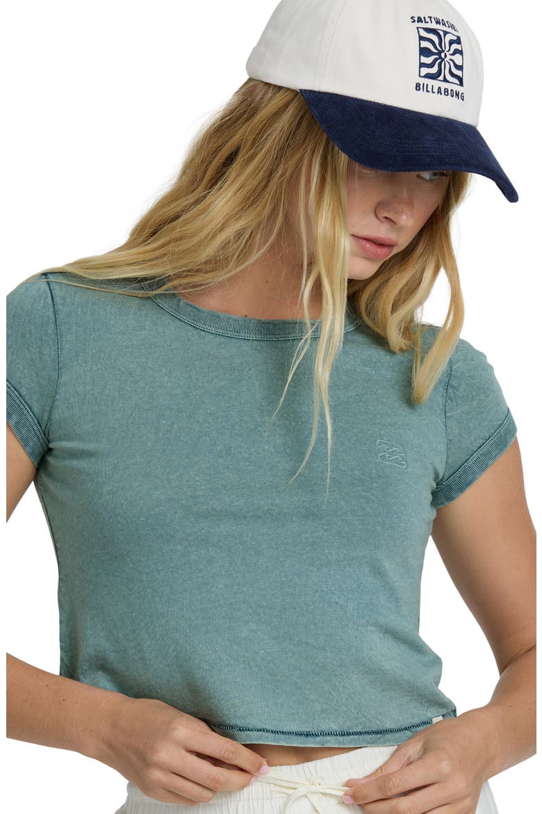 Daily Cotton Graphic Baby Tee, Alternate, color, BLUE MIST