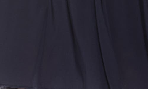 Alexia Admor Emily Balloon Sleeve Fit & Flare Midi Dress In Navy