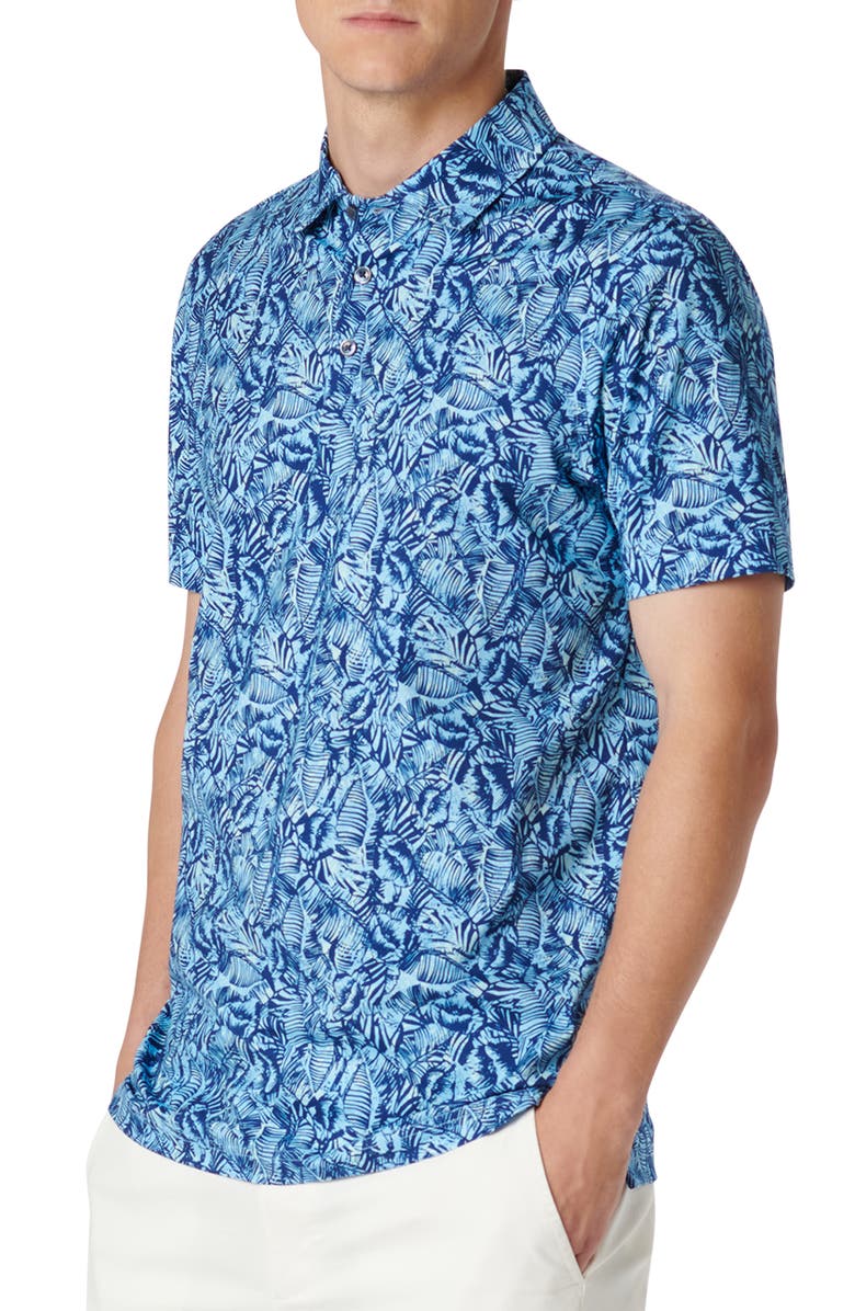 Bugatchi Victor OoohCotton<sup>®</sup> Floral Polo, Alternate, color, 