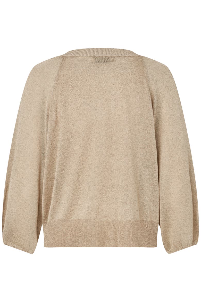 Malakker Balloon Sleeve Knit Cardigan, Alternate, color, Wind Chime