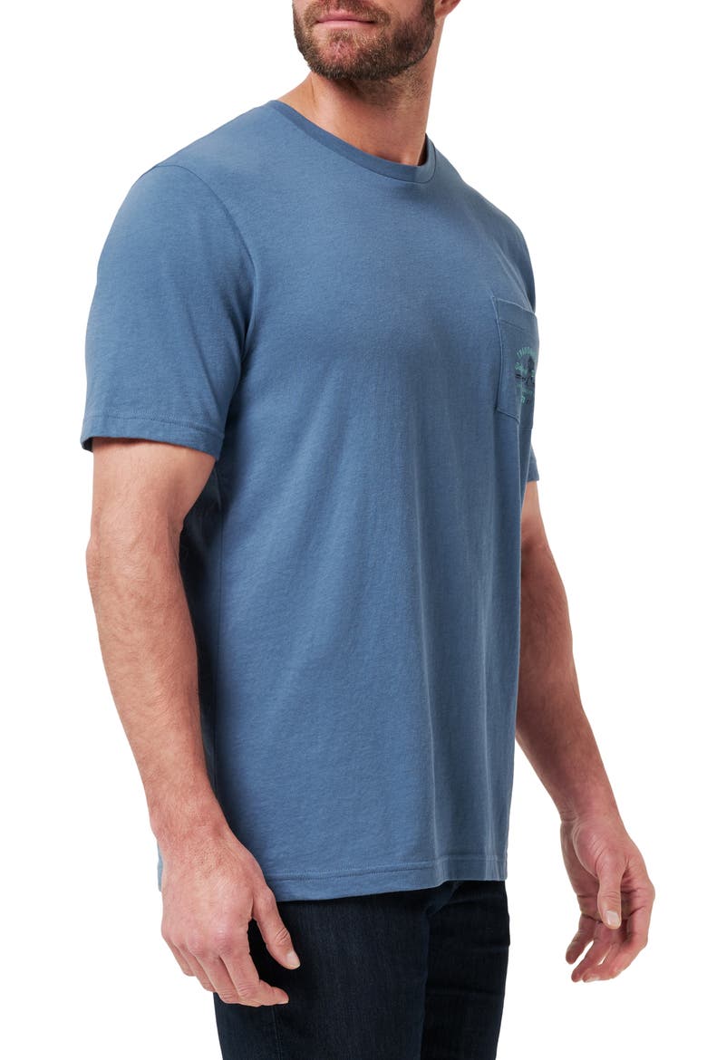 Chianti Graphic T-Shirt, Alternate, color, BERING SEA