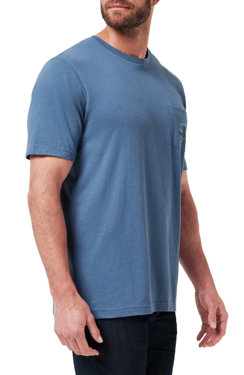 TravisMathew Chianti Graphic T-Shirt, Alternate, color, Bering Sea