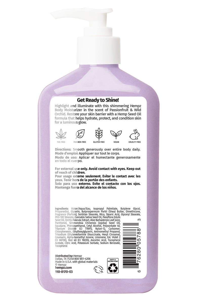 HEMPZ Star Dust Hand & Body Moisturizer, Alternate, color, 