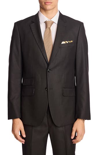 Paisley & Gray Dover Modern Fit Sport Coat In Black