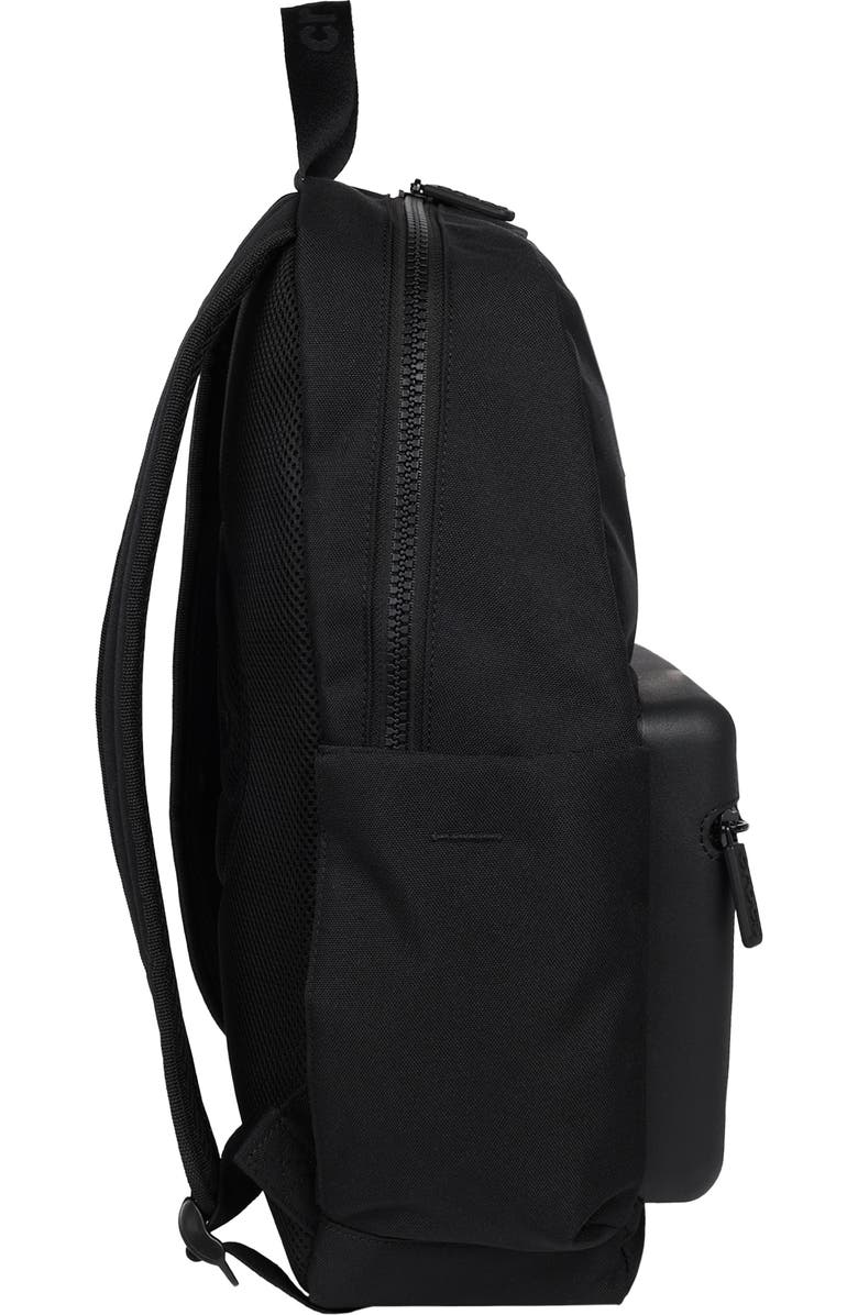CROCS Lightweight Backpack with Molded Front Storage Pocket, Alternate, color, Black