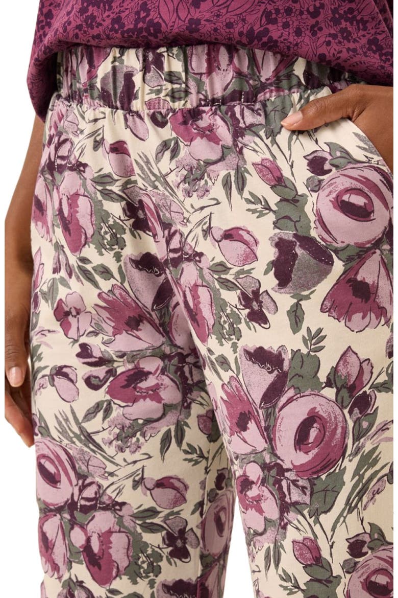 Organic Staycation Sleep Pant, Alternate, color, Gathered Garden