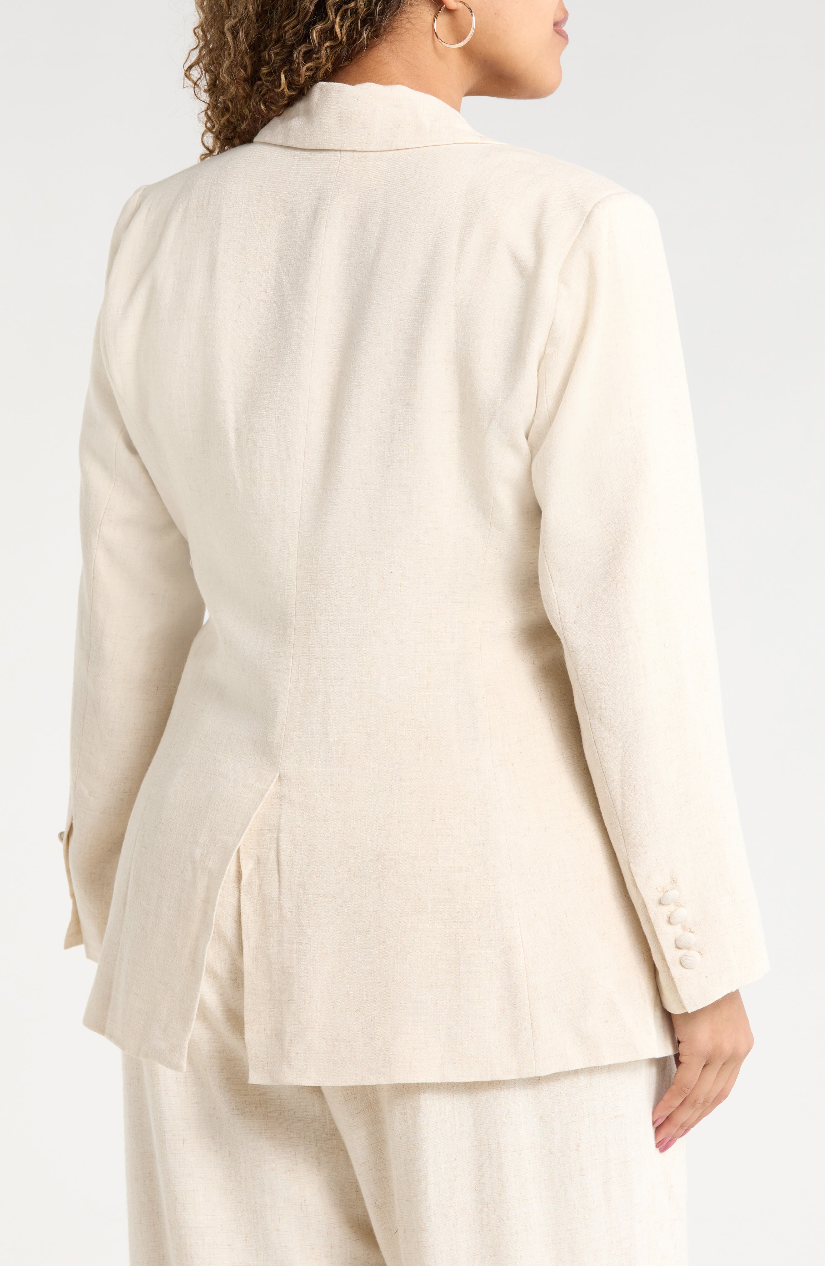 Candida Fitted Notch Lapel Blazer - image 2