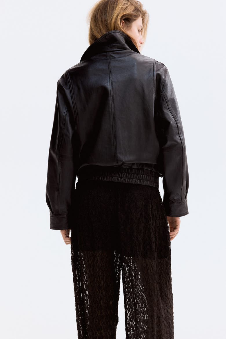 Lace-look Pants, Alternate, color, Dark brown