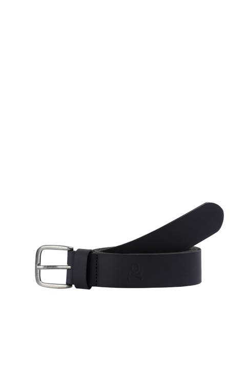 Textured Leather Belt