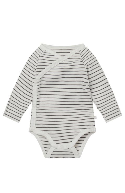 Long Sleeve Wrapover Bodysuit (Baby)