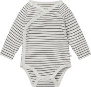 MORI Long Sleeve Wrapover Bodysuit