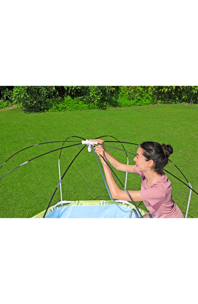 H2OGO! Splashinshade Play Pool 8' X 20" 446 ,Uv Safe Shade Cover W/ Water Mister, Alternate, color,