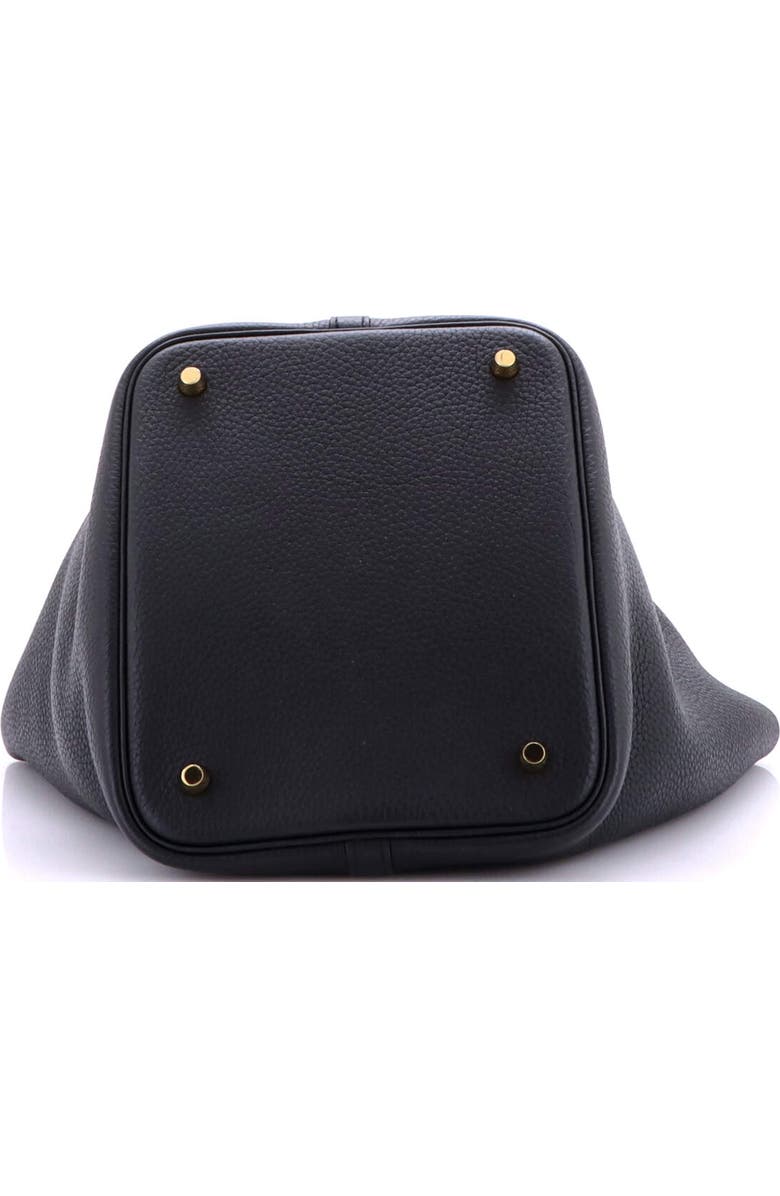 Pre-Owned Hermes Picotin Lock Bag Clemence MM, Alternate, color, Noir