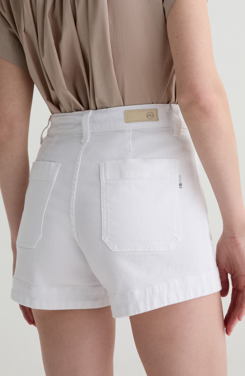 AG Daisy Patch Pocket Denim Shorts, Alternate, color, 